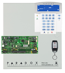 Paradox>> Kit MG 5050+Clavier LCD+Télécommande REM 15