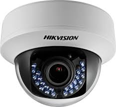 Hikvision>> Caméra dôme IR30m, HD720P varifocal 2.8-12mm, DS-2CE56C5T-VFIR
