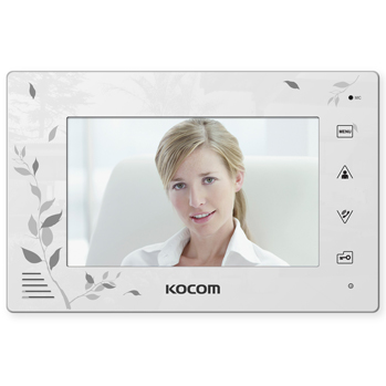 KOCOM >> KCV-A374SD Kit Vidéophone LCD mains Libres avec fonction d'enregistrement