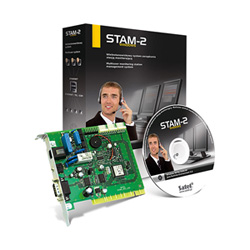 Satel>>STAM1 – BT STAM-1 Logiciel de gestion de la station de télésurveillance +STAM-1 P Carte de base