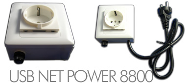 USB NET POWER 8800 : Dispositif de commande domotique via PC