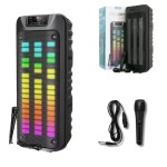 Haut Parleur Bluetooth EQ Light GTS-1852 avec Microphone Noir