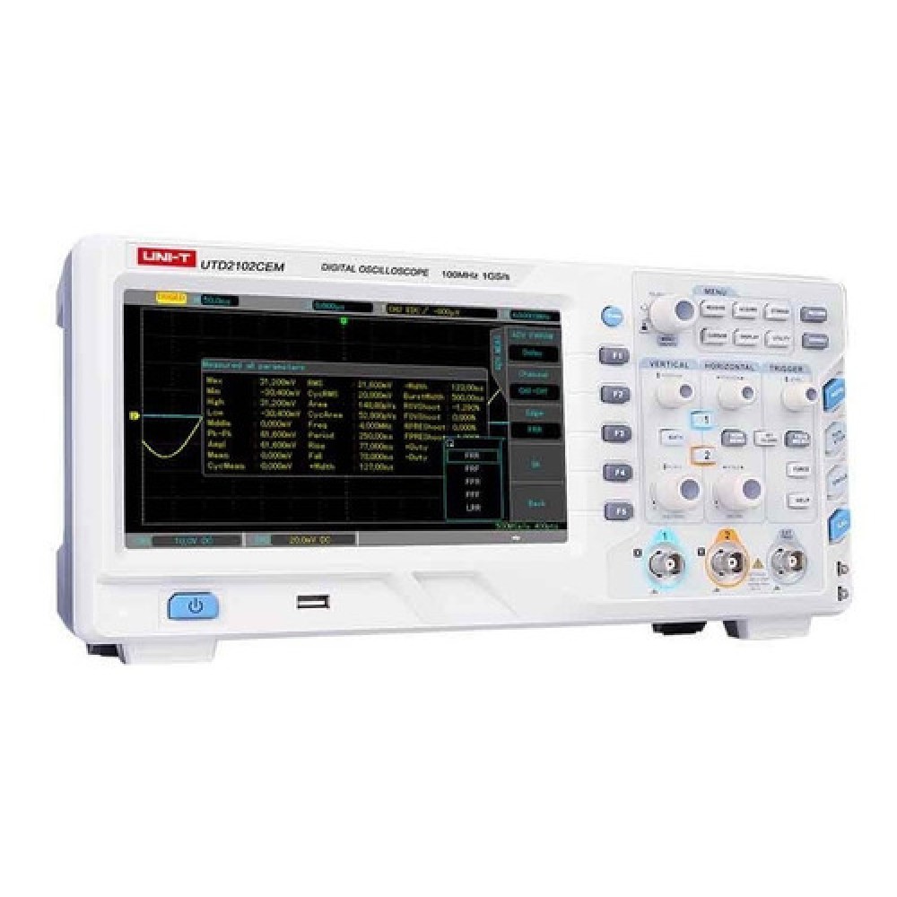  DIGITAL STORAGE OSCILLOSCOPE  UNI-T UTD2102CEM