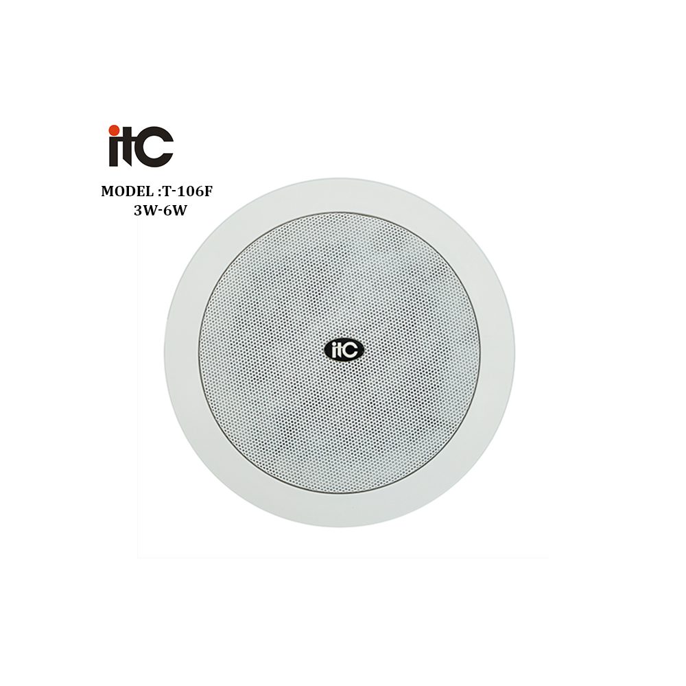 ITC - T-106F, Haut-parleur de plafond (3W-6W)