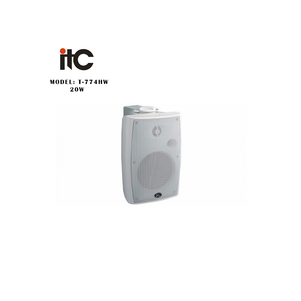 ITC - T-774HW, Enceinte passive 2 voies étanche à l'humidité, 4" 20W