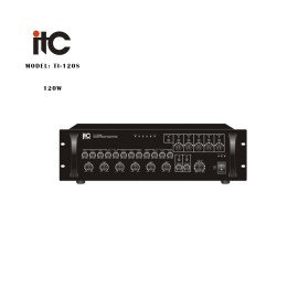 ITC - TI-120S, amplificateur de mixage classique 120W, 5 zones