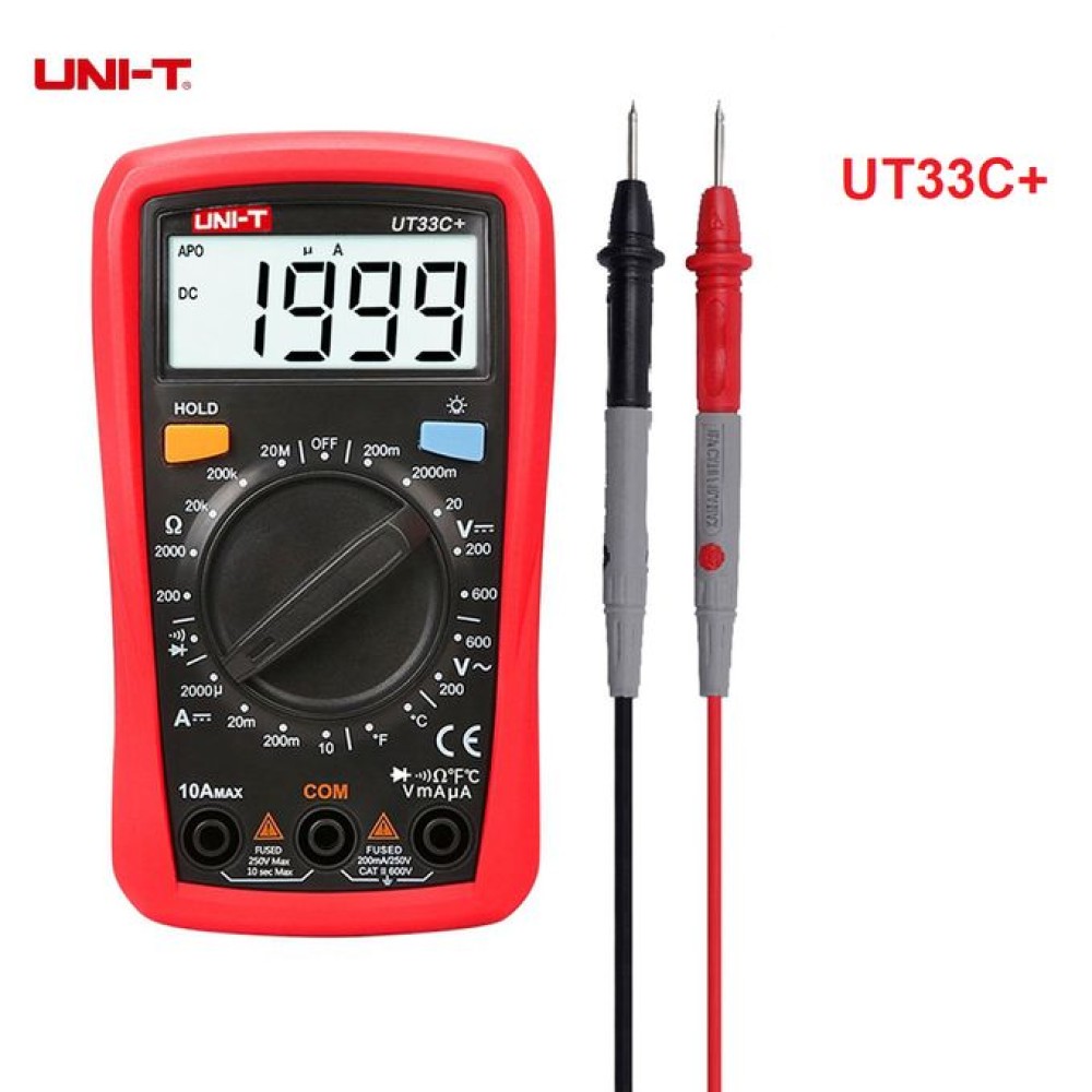 Multimetre numérique UT33C+